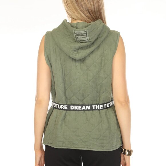 Green Future Dream Quilted Vest - Picture 10 of 10